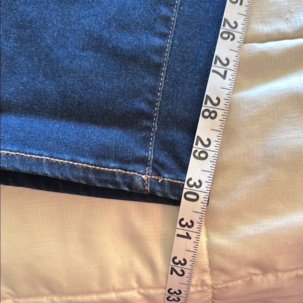 a.n.a Blue Jeggings with Comfortable Fit - Picture 4 of 5